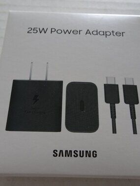 Power Adapter Samsung 25-Watt PD 3.0 Power Adapter & Cable - Original New in box